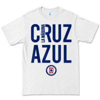 White deportivo cruz azul t shirt Premium Tee - ArtMosaic