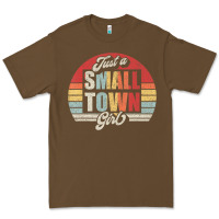Cacao Limited Edition Retro Vintage Just A Small Town Girl Premium Tee - ArtMosaic