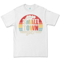 White Limited Edition Retro Vintage Just A Small Town Girl Premium Tee - ArtMosaic