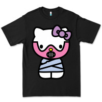 Black hell kitty cute devil Premium Tee - ArtMosaic