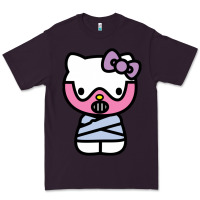 Plum hell kitty cute devil Premium Tee - ArtMosaic
