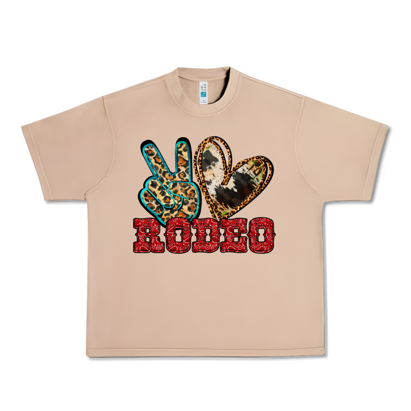 Peace Love Rodeo Urban Heavy Tee by Jasminsmagicworld | Teevron