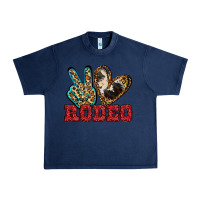 Navy Peace Love Rodeo Urban Heavy Tee - Jasminsmagicworld