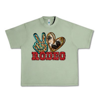 Oil Green Peace Love Rodeo Urban Heavy Tee - Jasminsmagicworld