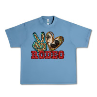 Pebble Blue Peace Love Rodeo Urban Heavy Tee - Jasminsmagicworld