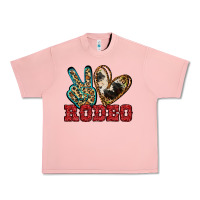 Salmon Peace Love Rodeo Urban Heavy Tee - Jasminsmagicworld