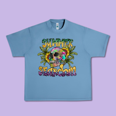 Summer Searchin Urban Heavy Tee Designed By Cowhidedigitalart