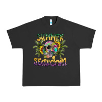 Pigment Black Summer Searchin Urban Heavy Tee - CowhideDigitalArt