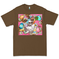 Cacao Easter Bunny And Egg With Leopard Pattern Tumbler Premium Tee - BundleAndBundleShop