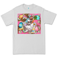 Dove Grey Easter Bunny And Egg With Leopard Pattern Tumbler Premium Tee - BundleAndBundleShop