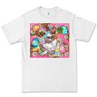 White Easter Bunny And Egg With Leopard Pattern Tumbler Premium Tee - BundleAndBundleShop
