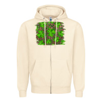 Sandshell st patrick's day shamrock and leopard distressed Zipper Hoodie - RanaPortraitStore
