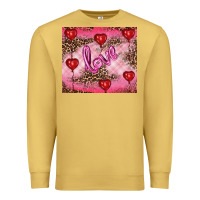 Antique Gold valentine's day love Premium Sweatshirt - RanaPortraitStore