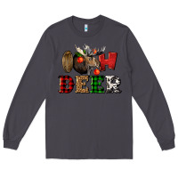 Smoke oh deer christmas Long Sleeve Tee - LillyAllenDesigns