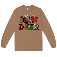 Toasted Coconut oh deer christmas Long Sleeve Tee - LillyAllenDesigns