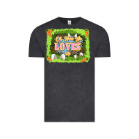Vintage Black Oh how he loves us Easter Day Vintage Tee - LillyAllenDesigns
