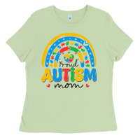 Matcha proud autism mom rainbow Ladies Tee - CowhideDigitalArt
