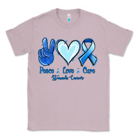Lilac Peace Love Cure Stomach Cancer Classic Tee - Jasminsmagicworld