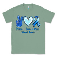 Sage Peace Love Cure Stomach Cancer Classic Tee - Jasminsmagicworld