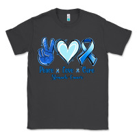 Smoke Peace Love Cure Stomach Cancer Classic Tee - Jasminsmagicworld