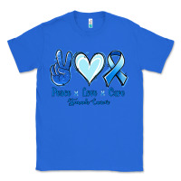 Peace Love Cure Stomach Cancer Classic Tee | Teevron