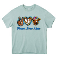 Arona Peace Love Cows Heavy Core Tee - Jasminsmagicworld
