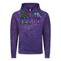 Cloud Purple be salty Vintage Hoodie - CowhideDigitalArt