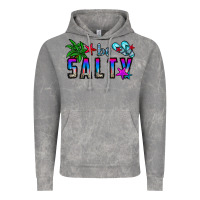 Cloud Rock be salty Vintage Hoodie - CowhideDigitalArt