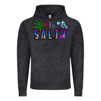 Vintage Black be salty Vintage Hoodie - CowhideDigitalArt
