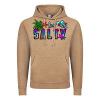Vintage Coffee be salty Vintage Hoodie - CowhideDigitalArt