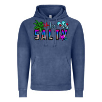 Vintage Denim be salty Vintage Hoodie - CowhideDigitalArt