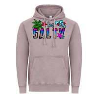 Vintage Zinc be salty Vintage Hoodie - CowhideDigitalArt