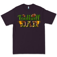 Plum Football Dad Premium Tee - BundleAndBundleShop