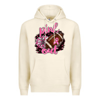 Tofu pink out football Premium Hoodie - BarkalooDesign