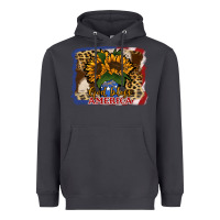 Smoke Patriotic Sunflower God Bless America Heavyweight Hoodie - Jasminsmagicworld