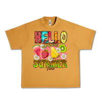 Peanut Butter Hello Sweet Summer Time Urban Heavy Tee - CowhideDigitalArt