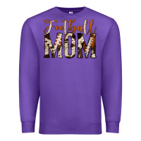 Purple football mom Premium Sweatshirt - Jasminsmagicworld