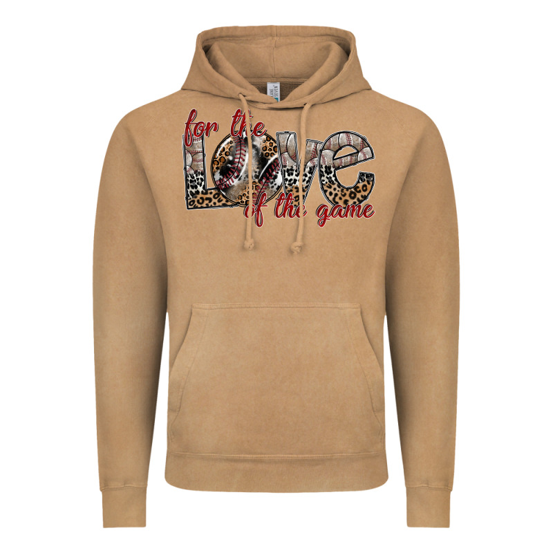 For The Love Of The Game Vintage Hoodie by SublimationCraftShop | Teevron