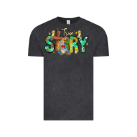 Vintage Black True Story Vintage Tee - CowhideDigitalArt