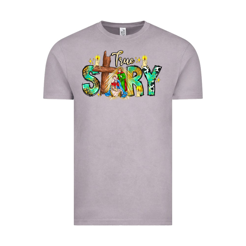 True Story Vintage Tee by CowhideDigitalArt | Teevron
