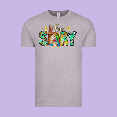 True Story Vintage Tee Designed By Cowhidedigitalart