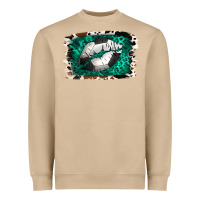 Mushroom Soccer Lips Heavyweight Sweatshirt - Jasminsmagicworld