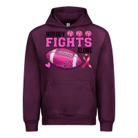 Mauve Wine nobody fights alone Urban Hoodie - RanaPortraitStore
