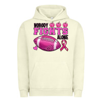 Pigment Pistachio nobody fights alone Urban Hoodie - RanaPortraitStore