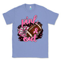 Colony Blue pink out football Classic Tee - BarkalooDesign