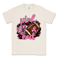 Natural pink out football Classic Tee - BarkalooDesign