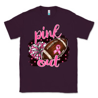 Plum pink out football Classic Tee - BarkalooDesign