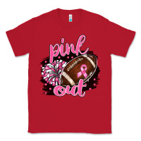 Red pink out football Classic Tee - BarkalooDesign