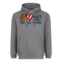 Storm Peace Love Fireworks Heavyweight Hoodie - Jasminsmagicworld