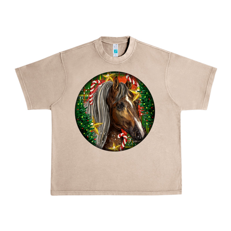 Tennessee Horse Christmas Urban Heavy Tee by LillyAllenDesigns | Teevron